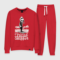 Женский костюм Скелет скипер