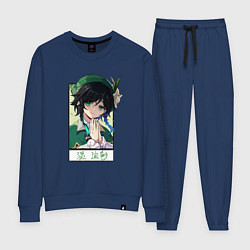 Женский костюм Вен ти в рамке genshin impact