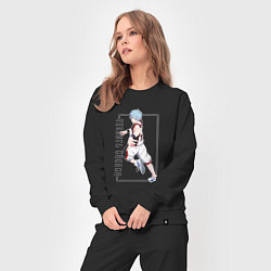 Костюм хлопковый женский Бакскетбол Куроко Тэцуя Куроко, цвет: черный — фото 2