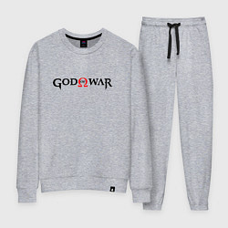 Женский костюм GOD OF WAR LOGO BLACK RED