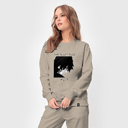 Костюм хлопковый женский Хвост Феи Fairy Tail, Зереф Zeref, цвет: миндальный — фото 2