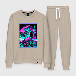 Женский костюм НЕОНОВАЯ ВОЛНА, ЯПОНИЯ, ФУДЗИЯМА JAPAN NEON