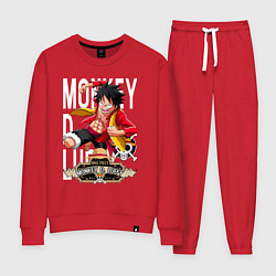 Женский костюм One Piece Monkey Большой Куш Манки