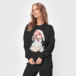 Костюм хлопковый женский Furry anime, цвет: черный — фото 2