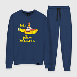 Костюм хлопковый женский On a Yellow Submarine, цвет: тёмно-синий