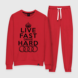 Женский костюм AUDI LIVE FAST, DRIVE HARD АУДИ