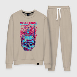 Женский костюм Череп с бассейном