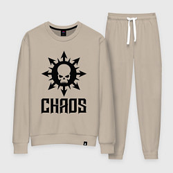 Женский костюм Эмблема Хаоса с черепом