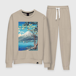 Женский костюм Mount Fuji from Lake Yamanaka Гора Фудзи