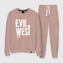 Женский костюм Evil west logo