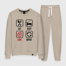 Женский костюм Eat - Sleep - Final Fantasy - Repeat