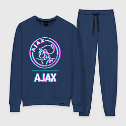 Женский костюм Ajax FC в стиле glitch