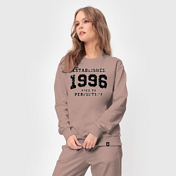 Костюм хлопковый женский Основана в 1996 году и доведена до совершенства, цвет: пыльно-розовый — фото 2