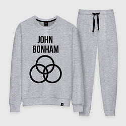 Костюм хлопковый женский John Bonham - Led Zeppelin - legend, цвет: меланж