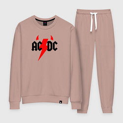 Женский костюм AC DC - рога