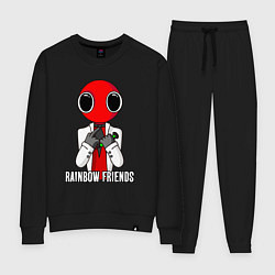 Женский костюм Радужные друзья - Красный
