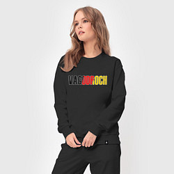 Костюм хлопковый женский VAGODROCH, цвет: черный — фото 2