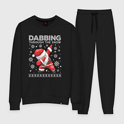 Женский костюм Through the snow Santa dabbing