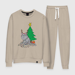 Женский костюм Запутавшийся кот