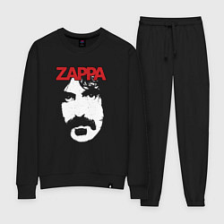 Костюм хлопковый женский Frank Zappa, цвет: черный