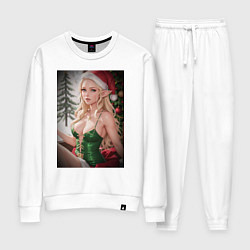 Женский костюм Новогодняя эльфийка