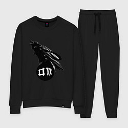 Костюм хлопковый женский DM Raven, цвет: черный