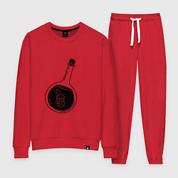 Женский костюм Медуза в бутылке