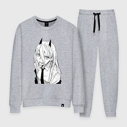 Женский костюм Пауэр с рожками - человек бензопила