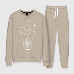 Женский костюм Разбитая лампочка