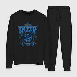 Костюм хлопковый женский Forza Inter, цвет: черный