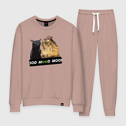 Женский костюм Черный и рыжий кот - Mood