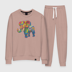 Женский костюм Разноцветный слоник