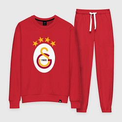 Костюм хлопковый женский Galatasaray fc sport, цвет: красный