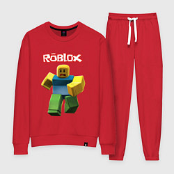 Костюм хлопковый женский Roblox бегущий персонаж, цвет: красный