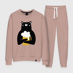 Женский костюм Мишка с кружкой пива