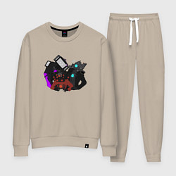 Женский костюм Камерамен ТВ мен м Спикермен