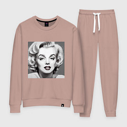 Женский костюм Портрет Мэрилин