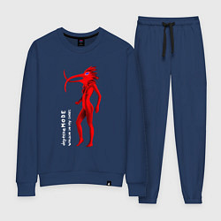 Костюм хлопковый женский Depeche Mode - WIMS птица, цвет: тёмно-синий