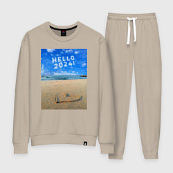 Женский костюм Символ года в небесах