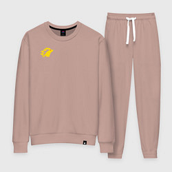 Костюм хлопковый женский ONIC, цвет: пыльно-розовый