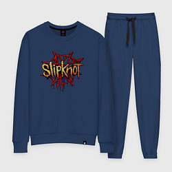 Костюм хлопковый женский Slipknot original, цвет: тёмно-синий