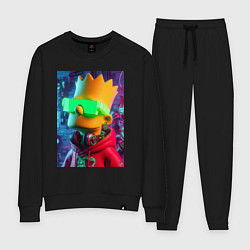 Женский костюм Чувак Барт Симпсон - нейросеть