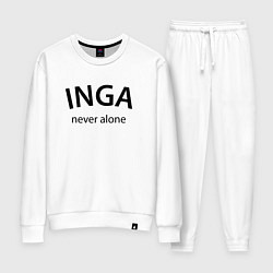 Женский костюм Inga never alone - motto