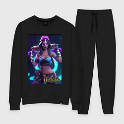 Женский костюм League of Legends Akali Kda