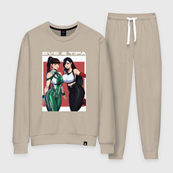 Женский костюм Тифа и Ева girls fantasy