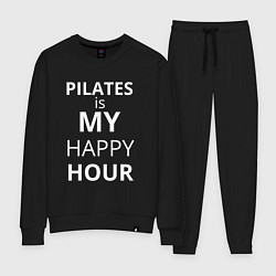 Женский костюм Pilates is my happy hour -  пилатес мой любимый ча