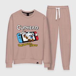 Женский костюм Switch cuphead