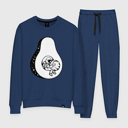 Женский костюм Космонавт и авокадо