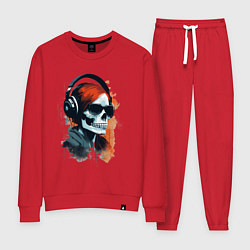 Женский костюм Grunge redhead girl skull