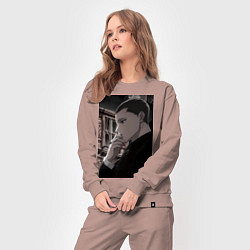 Костюм хлопковый женский Ведьма и чудовище Ашаф, цвет: пыльно-розовый — фото 2